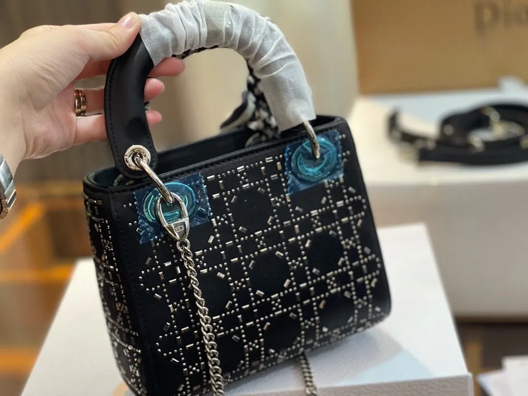 Túi xách nữ Dior lady đính đá màu mẫu mới SIÊU CẤP  lien fashion