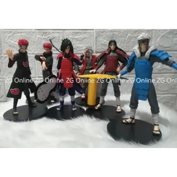 FASLMH 11 Naruto Figure Uchiha Madara Senju Hashirama Shodai Hokage PVC  Toy Action Figure 