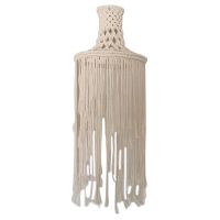 Hand Knitting Lamp Shade Ceiling Light Shade Fitting,Boho Hanging Pendant Light For Living Room Bedroom Porch Decoration