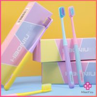 Missyou สีพาสเทล แปรงสีฟัน  สไตล์ญี่ปุ่น สวย น่ารัก น่าใช้  พร้อมส่ง ราคาต่อ ชิ้น  Ice cream toothbrush