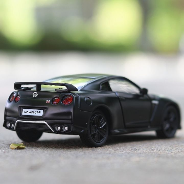 รถซูเปอร์คาร์ญี่ปุ่นนิสสัน-gtr-r35จำลองประณีต-diecasts-amp-ของเล่นรถ-rmz-city-1-36รถโลหะผสมโมเดลของขวัญสำหรับเด็ก