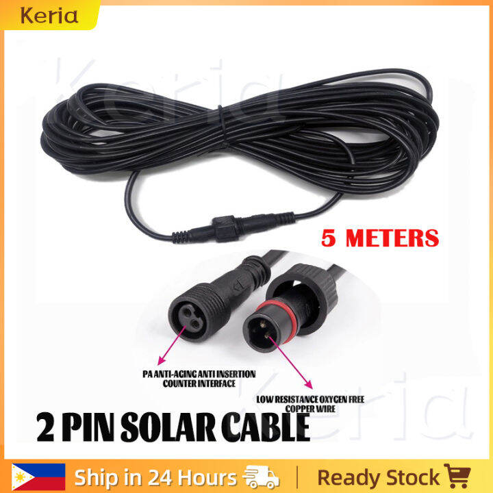 Keria solar extension cord 10m Waterproof 5m extension connector solar