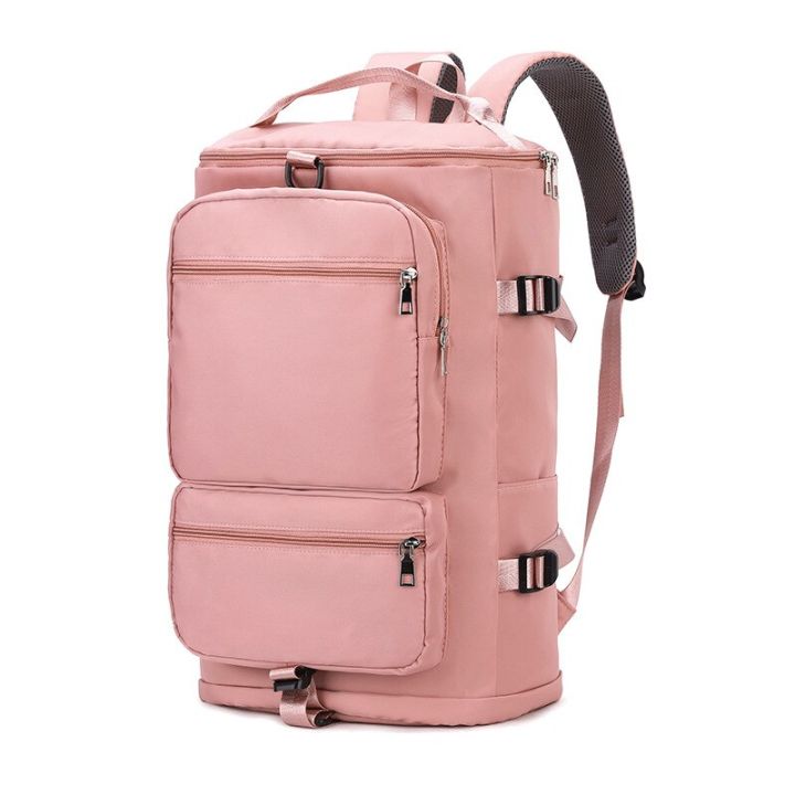 Large Capacity Womens Travel Bag Casual Weekend Travel Backpack Ladies Sports Yoga Luggage Bags Multifunction Crossbody