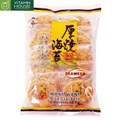 Bánh Gạo Phô Mai Rong Biển Đài Loan Want Want 170g Vitamin House