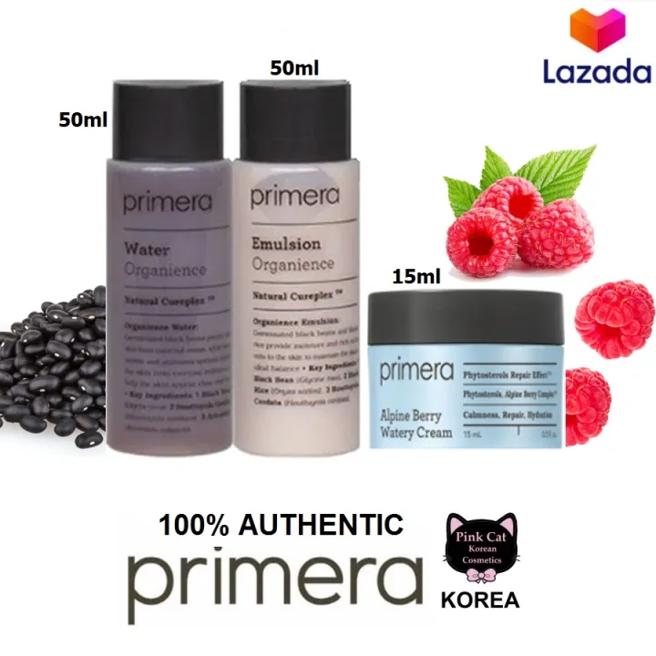 Korean Cosmetics PRIMERA Skincare Special Kit 3 Items Lazada PH