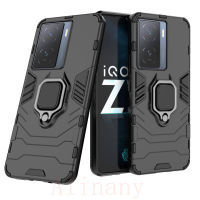 สำหรับ IQOO Z7 5G เคสแข็งเกราะกันกระแทกฝาหลังมีขาตั้ง Z7 IQOO IQOOZ7เคสใส่โทรศัพท์5G