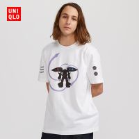 UNIQLO GUNDAM เสื้อยืดแขนสั้นพิมพ์ลาย Gunpla 40th สําหรับผู้ชาย