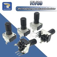 8PCS/Pack RV09 Vertical 12.5mm Shaft 1K 2K 5K 10K 20K 50K 100K 1M 0932 Adjustable Resistor 9 Type 3Pin Seal Rotary Potentiometer