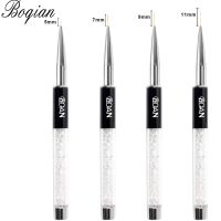 BQAN Professional 5mm/7mm/9mm Nail Brush Hand Draw Tips Drawing Line Painting Pen Tools Manicure Nail Art Brush Decorati