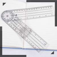 WonderfulBuyinge 0-140มม.360องศา goniometer ANGLE Medical spinal ANGLE ไม้บรรทัดเครื่องมือค้นหามุม