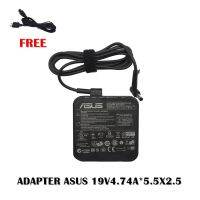 ADAPTER ASUS 19V4.74A*5.5X2.5  / สายชาร์จโน๊ตบุ๊ค เอซุส + ทรงปลั๊กสี่เหลี่ยม + สายไฟ