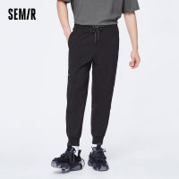 SEMIR กางเกงลำลองผู้ชาย2022ฤดูร้อนแฟชั่นใหม่อ่อนเยาว์เด็กยืดหยุ่นเลกกิ้งเก้ากางเกงน้ำ Ins