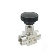 1/8"1/4"3/8"1/2"3/4" BSP Equal female Thread 304 Stainless Steel flow Control shut off valve Needle Valve