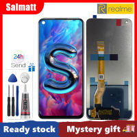 Salmatt จอ LCD ขนาด6.6นิ้วของแท้ Realme Q3s/Q3t/Q5/V25/Realme 9 Pro ชุดดิจิไทเซอร์หน้าจอสัมผัส LCD สำหรับ Realme Q3s หน้าจอ LCD สำหรับ Q5 V25 Realme 9 Pro RMX3478 RMX3471หน้าจอสำรอง RMX3472