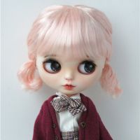 10-11นิ้ววิกตุ๊กตา JD571 26-28ซม. ผมถักหยิกอัจฉริยะผมสั้น Anna BJD วิกผมสังเคราะห์ตุ๊กตาขนแกะเครื่องประดับตุ๊กตา