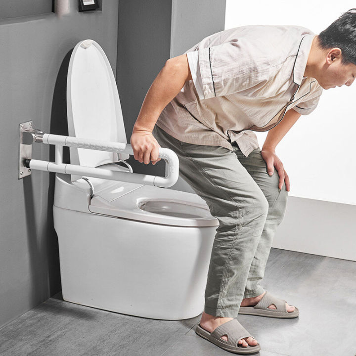 ราวจับในห้องน้ำ-ราวพยุงตัว-อุปกรณ์พยุงตัว-ราวจับกันลื่นในห้องน้ำสำหรับผู้สูงอายุ-ผู้ป่วย-หรือผู้พิการเพื่อความปลอดภัย