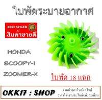 ใบพัดสีเครื่องมอไซค์แดงสะท้อน ( SCOOPY-I +ใส่ได้แต่รุ่นเก่า ) ( ZOOMER-X ใส่ได้ทั้งเก่าละใหม่ )