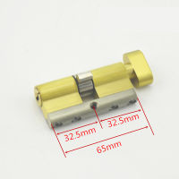 Door Lock Brass Cylinder Single Open Sided Blade Break Anti Pry Stainless Steel Bar Brass Snake Groove Cylinder Color 8 Keys