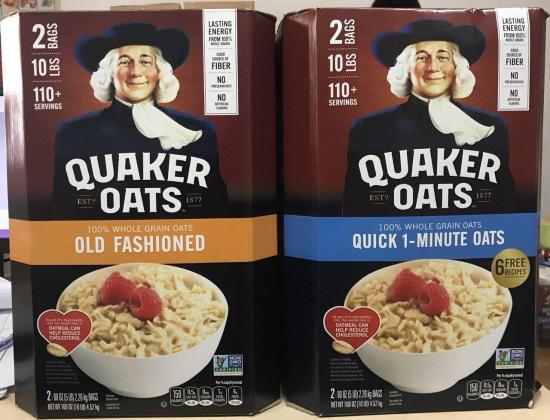 Hcmyến mạch quaker oats mỹ thùng 4.52kg - ảnh sản phẩm 3