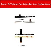 บน Power Flex Cable สำหรับ Asus Zenfone 3 Zoom ZE553KL Z01HD ปริมาณปุ่ม Flex Ribbon สำหรับ Asus Zoom ZX550ML ZX551ML ปุ่มสวิทช์-hdfssaa