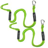 Moocy 2-Pack Boat Bungee Dock Line with Hook Mooring Rope Boat Accessories for Boats Pontoon Jet Ski SeaDoo WaveRunner Kayak