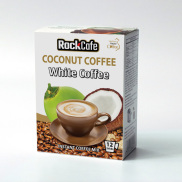 HCMCà phê dừa ROCKCAFE Hộp 12 gói x 20gr