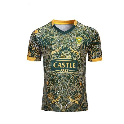 Centennial Jersey [hot]South 2019 Shirt Africa EditionMens Sport Rugby S-3XL