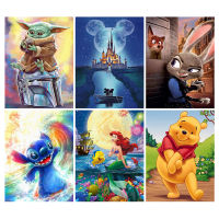 Diamond Painting Kit Cartoon Character 5D DIY Mosaic Picture Crafts Art Hobby Embroidery Cross Stitch Kit Home Decor