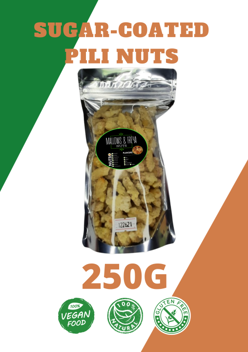 SUGAR COATED PILI NUTS 250G Lazada PH