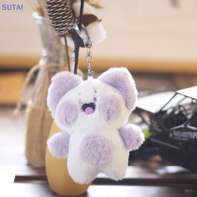 💖【Lowest price】SUTAI การ์ตูน Dudu ตุ๊กตายัดไส้ตุ๊กตาของเล่นพวงกุญแจรถกระเป๋าเครื่องประดับแฟชั่นประณีต
