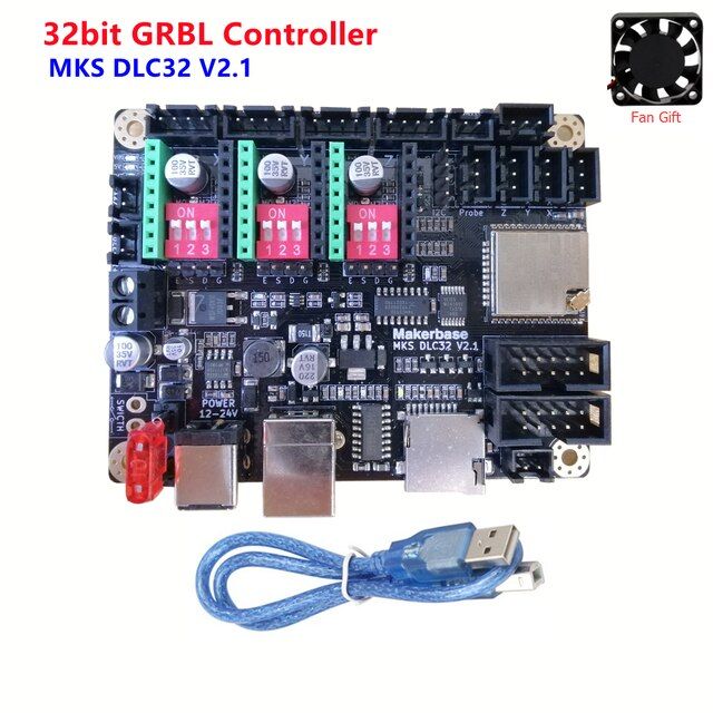 5-grbl-32บิต-cnc-โล่ควบคุม-esp32-wifi-mks-dlc32-v2-1ออฟไลน์คณะกรรมการควบคุม-ts24หน้าจอสัมผัสสำหรับเครื่องแกะสลัก-cnc