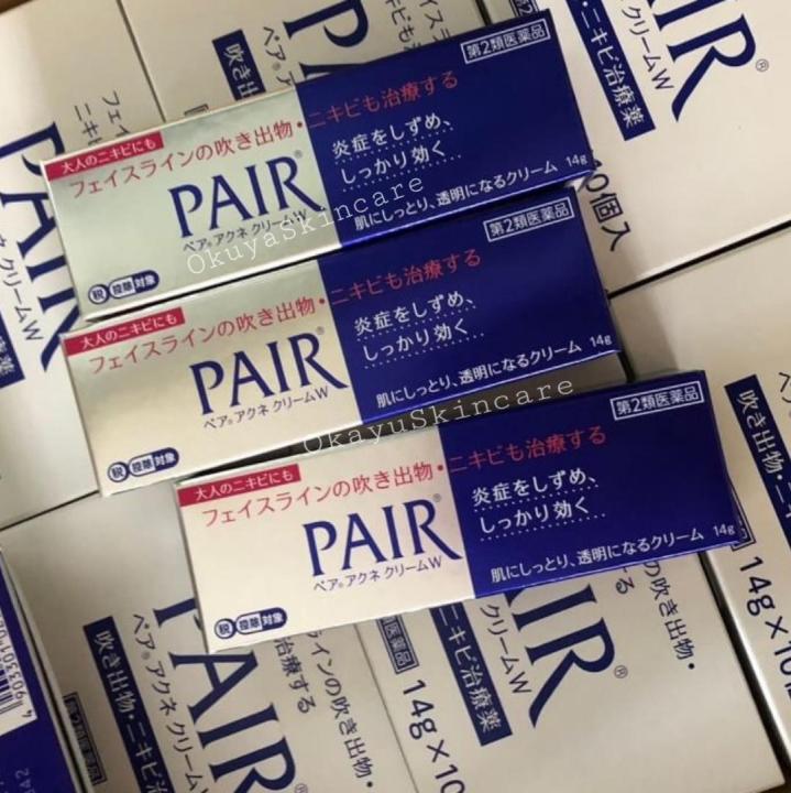 พิเศษแท้100-exp-2026-ครีมแต้มญี่ปุ่น-pair-acne-cream-14g-1-ชิ้น-แต้มหัวขจัดสิวต่างๆ-ขนาดยุบ-แห้งเรียบไม่ทิ้งรอย