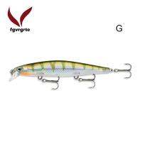 Fgvrgrt เหยื่อแข็ง 11 ซม.13g ปลาซิวลอยน้ำได้เหยื่อตกปลาแบบส่าย BASS PIKE เหยื่อตกปลาปลอม