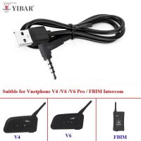 ▥❄ Helmet Intercom Accessories USB Charging Cable For EJEAS Vnetphone V6 V4 V4C V6C V6 Pro FBIM Motorcycle Helmet Intercom Headset