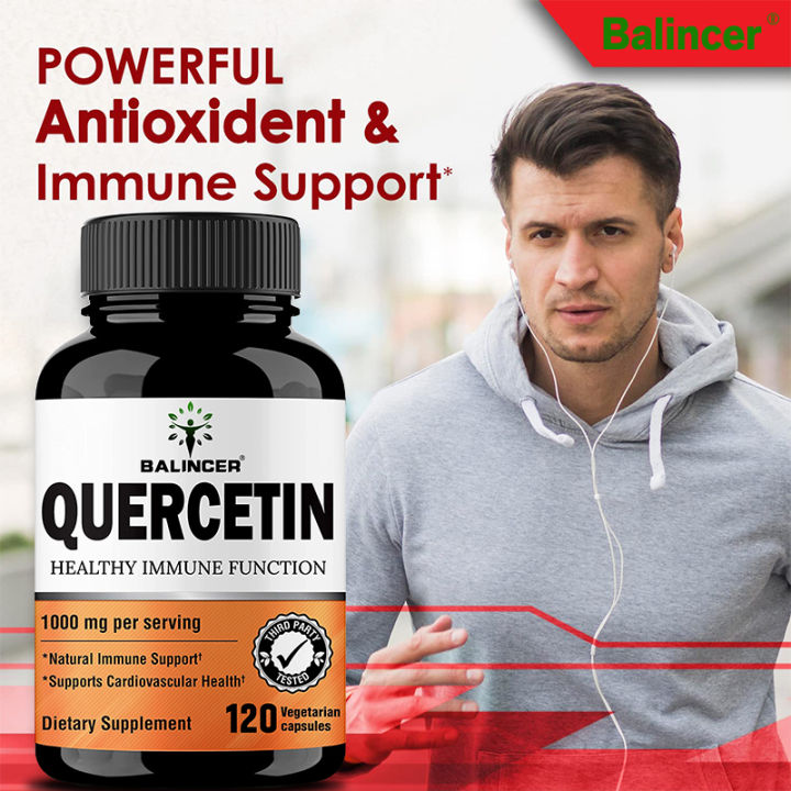 Quercetin Supplement Helps Slow Aging, Supports Immune and