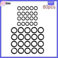 DSAA ท่อยางรับแรงดันได้สูงชุดห่วงโอริงทำความสะอาดท่อเครื่องซักผ้า M22 3/8เครื่องฉีดน้ำแรงดันสูง80ชิ้น