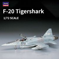 Hasegawa ชุดโมเดลเครื่องบินรบ Tigershark US F-20ขนาด1/72เครื่องบินจำลอง00233ของเล่น DIY