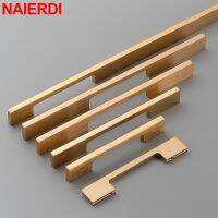 ▪✿ NAIERDI Gold Black Long Furniture Handle 600mm-1200mm Solid Aluminum Alloy Cabinet Handles Kitchen Wardrobe Drawer Pulls