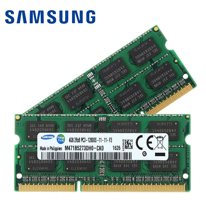Samsung DDR3/DDR3L 8GB (4GB × 2)1600Mhz PC3-12800 PC3L-12800สำหรับหน่วยความจำแล็ปท็อป  RAM 1.5V 1.35V แรงดันไฟฟ้า204 Pin Notebook Memory พร้อมส่ง | Lazada.co.th