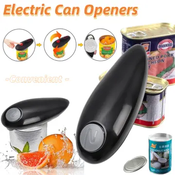 Electric Can Opener Kitchen One-Touch Automatic Beer Bottle Jar Opener  Battery Operated Handheld Kitchen Bar