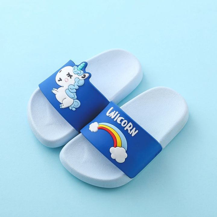 3-9y-kids-cartoon-unicorn-indoor-slippers-toddler-boys-girls-summer-home-flip-flops-children-bedroom-shoes-beach-wear-slipper