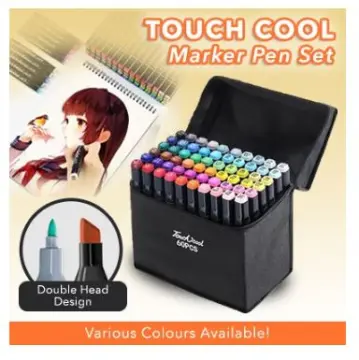 Colored Marker Pens Set Manga Brush Pen Drawing Sketch Art Supplies  Stationery 24/36/48/60/80/120/168 Colors - China Marker Pen, Art Marker Pen