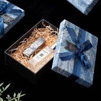 【Ready】? Gift boxEmpty boxLarge boy birthday gift boxSmall lipstickPerfume scarfCeremonial gift box