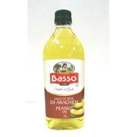 Basso Peanut Oil 1 litre Product of Italy