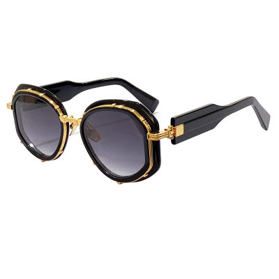 Fashion Vintage Small Frame Irregular Sunglasses Women Weird Classic Luxury nd Designer Trend Travel Sun Glasses For Ladies