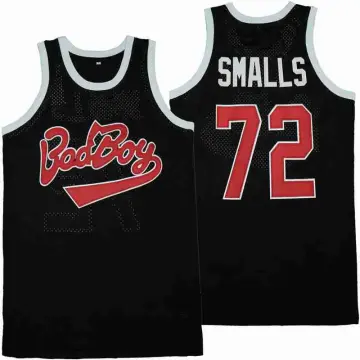 Biggie Smalls Jersey 10 Bad Boy Shirt 90s Hip Hop Clothing Stitched Movie Baseball  Jersey 