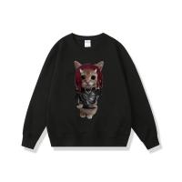 Funny Rapper Playboi Carti Kitty Sweatshirt Men Fashion Loose Crewneck Tracksuit Mens Pullover Sweatshirts Male Soft Sportswear Size XS-4XL