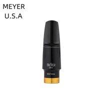 ปากแซกโซโนใหม่ Meyer Alto Bakelite สำหรับเพลงแจ๊สยอดนิยม Gratis Ongkir เครื่องแซกโซโฟนโทนสีแบน