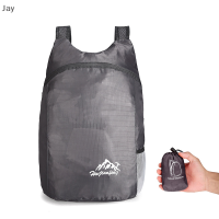 Jay 20L กระเป๋าเป้สะพายหลัง unisex น้ำหนักเบากลางแจ้งแบบพกพาผู้หญิงตั้งแคมป์เดินป่า Travel Daypack Leisure Waterproof Sport BAG