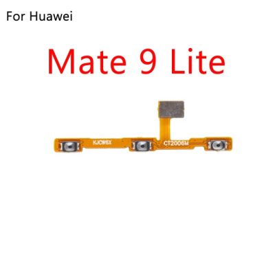 【☸2023 New☸】 anlei3 สายเคเบิลงอได้ริบบิ้นติดกระดุมเปิดปิดไฟสำหรับ Huawei Mate 7 8 9 20 10 Pro Lite ชิ้นส่วนปิดเสียงเงียบ